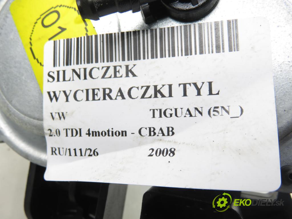 VW TIGUAN (5N_) SUV 2008 103,00 2.0 TDI 4motion - CBAB 1968,00 Motorček stierače zadné 5N0955711A ; W000002310