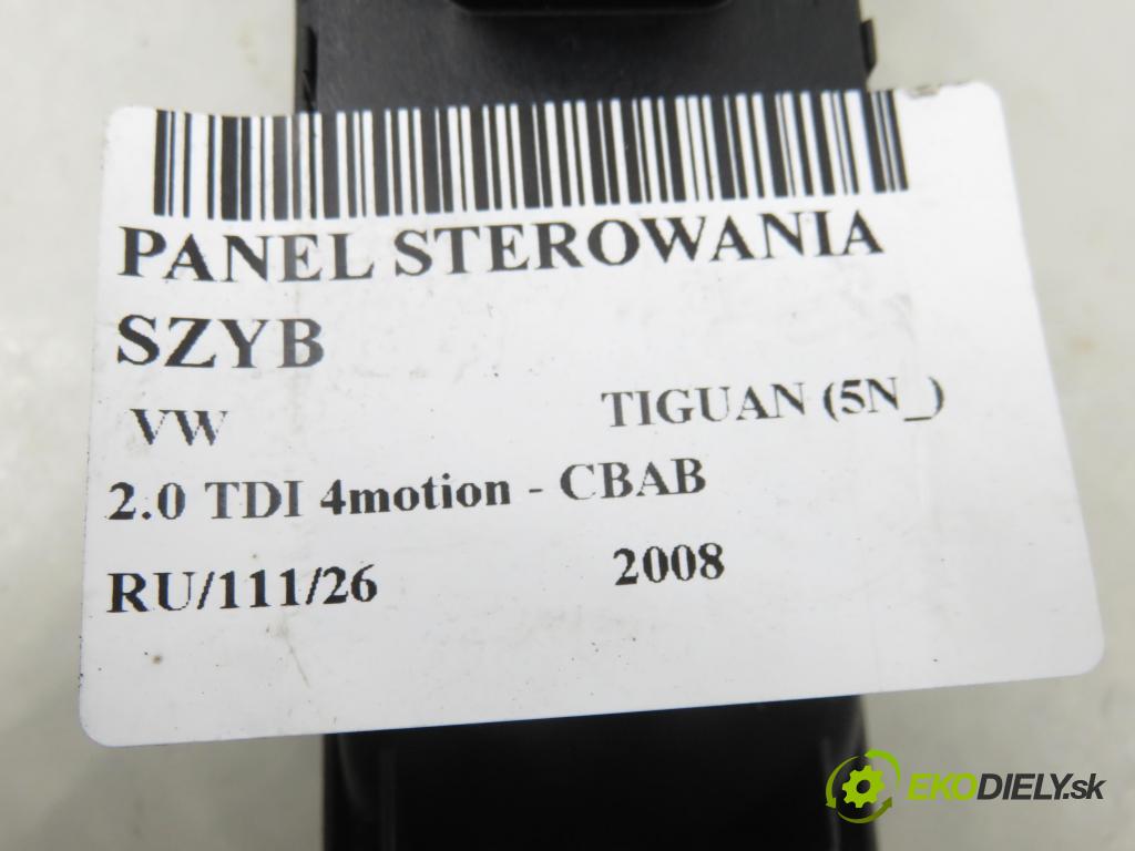 VW TIGUAN (5N_) SUV 2008 103,00 2.0 TDI 4motion - CBAB 1968,00 Panel ovládania okien 1K4959857B ; 1K0959565J