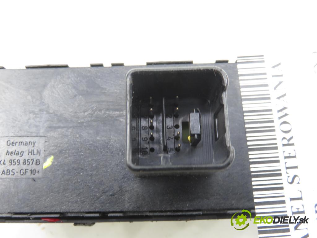 VW TIGUAN (5N_) SUV 2008 103,00 2.0 TDI 4motion - CBAB 1968,00 Panel ovládania okien 1K4959857B ; 1K0959565J