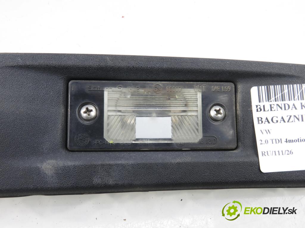 VW TIGUAN (5N_) SUV 2008 103,00 2.0 TDI 4motion - CBAB 1968,00 zadní část - čelo dveří kufr 5N0827287A