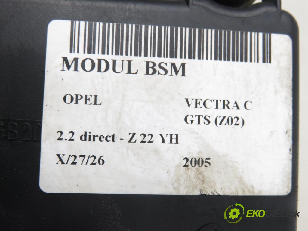 OPEL VECTRA C GTS (Z02) LIFTBACK 2005 114,00 2.2 direct 155 - Z 22 YH 2198,00 MODUL BSM 13187508EM
