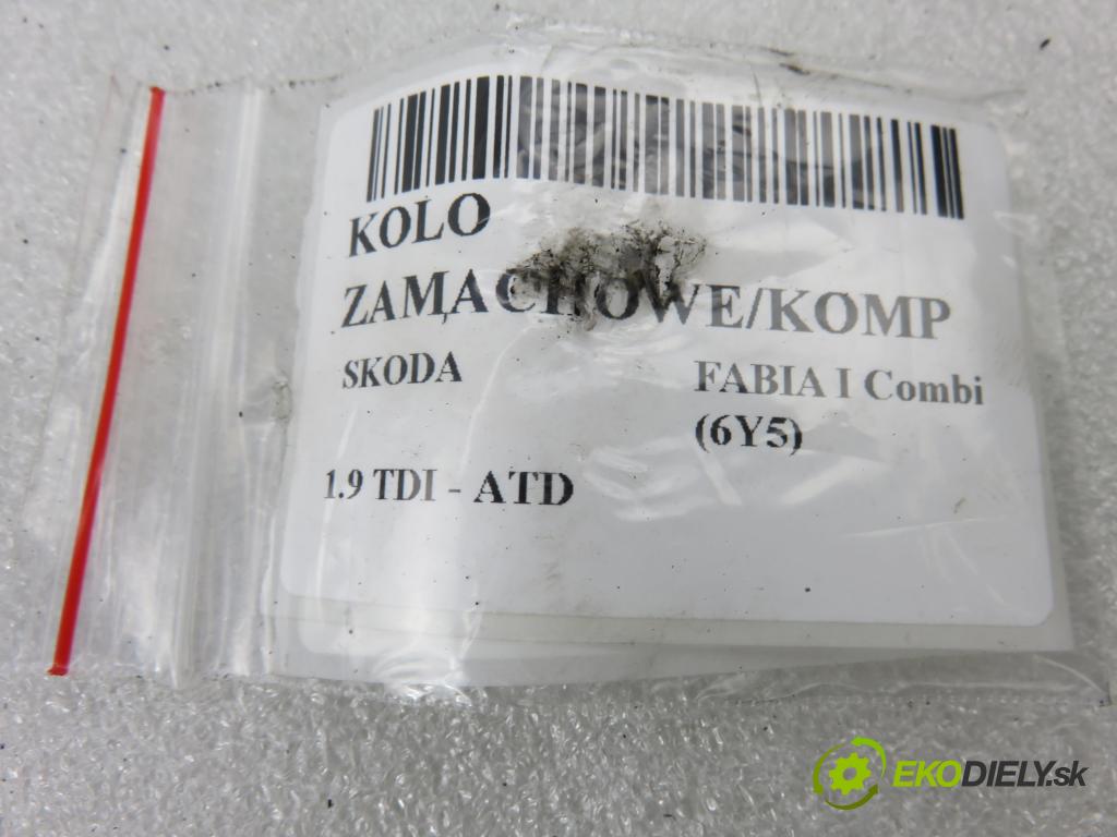 SKODA FABIA I Combi (6Y5) KOMBI 2003 74,00 1.9 TDI - ATD 1896,00 Koleso zotrvačník 037105273C ; 123038510 ; 323056710