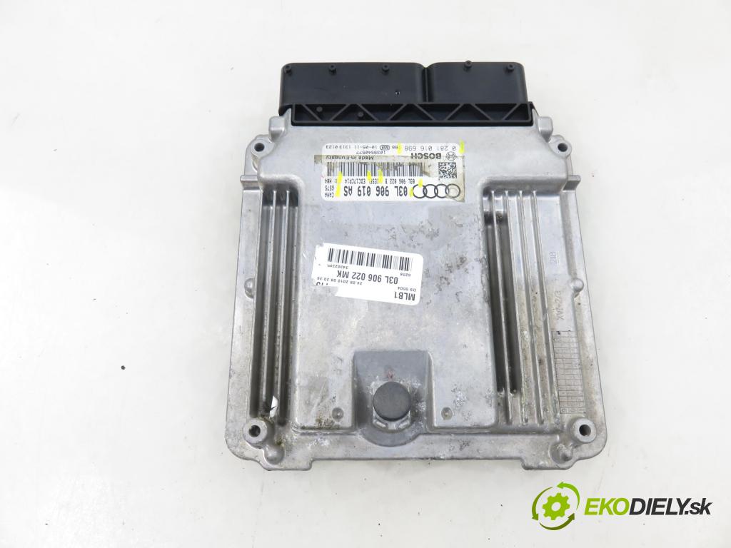 AUDI A4 Avant (8K5, B8) KOMBI 2010 105,00 2.0 TDI - CAGA 1968,00 Riadiaca jednotka Motor 0281016698 ; 03L906019AS ; 03L906022B