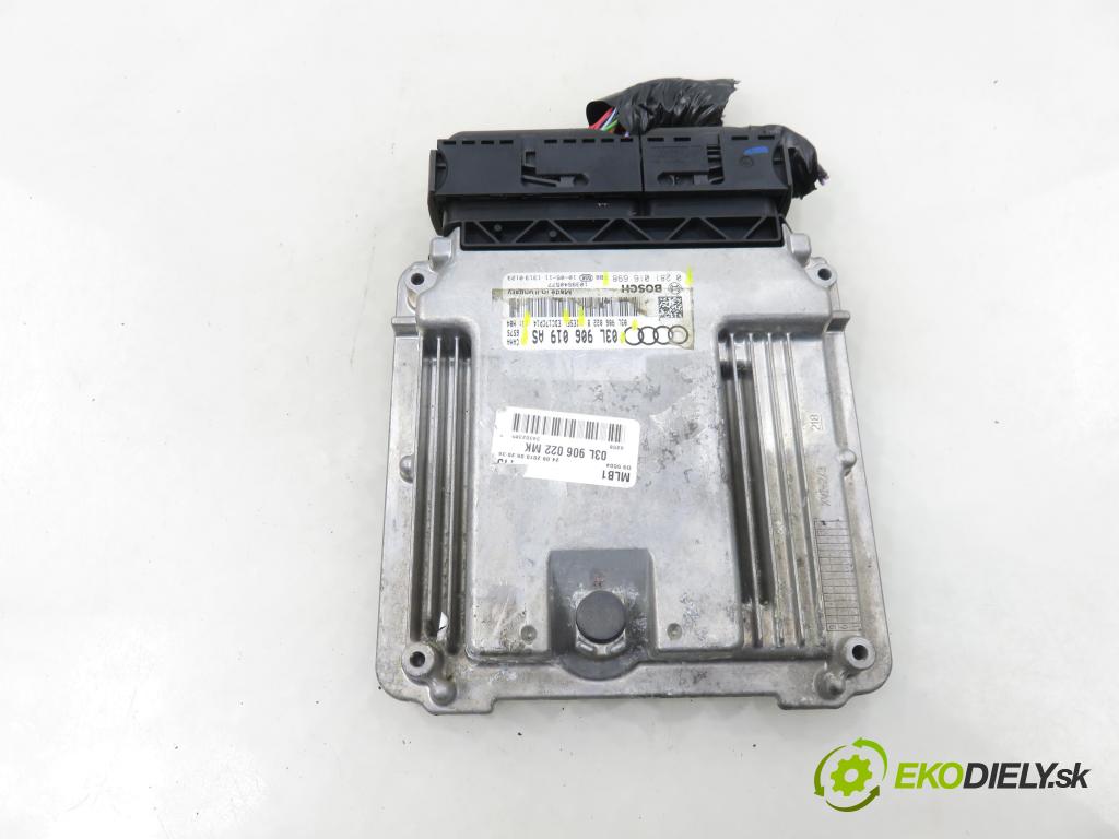 AUDI A4 Avant (8K5, B8) KOMBI 2010 105,00 2.0 TDI - CAGA 1968,00 Riadiaca jednotka Motor 0281016698 ; 03L906019AS ; 03L906022B