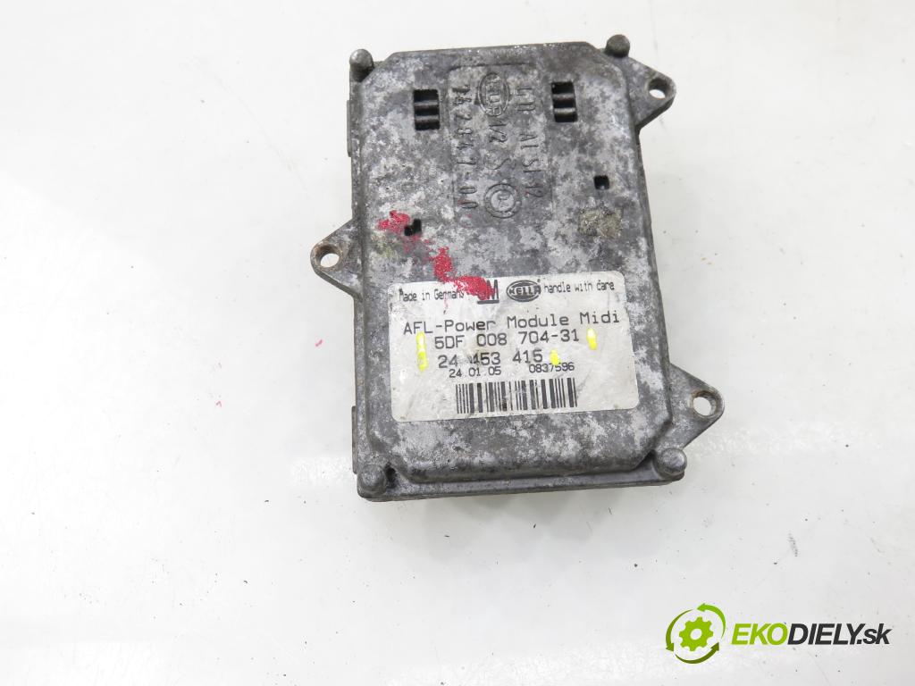 OPEL VECTRA C GTS (Z02) LIFTBACK 2005 114,00 2.2 direct 155 - Z 22 YH 2198,00 Riadiaca jednotka svetlá 24453415 ; 5DF00870431