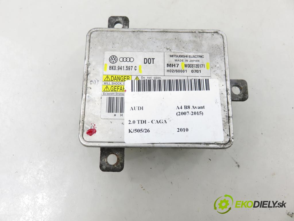 AUDI A4 Avant (8K5, B8) KOMBI 2010 105,00 2.0 TDI - CAGA 1968,00 Menič xenonová 8K0941597C ; W003T20171