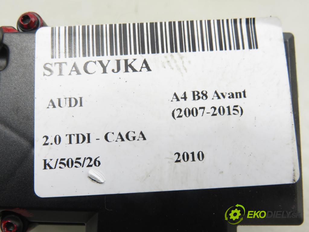 AUDI A4 Avant (8K5, B8) KOMBI 2010 105,00 2.0 TDI - CAGA 1968,00 spinačka 8K0909131D (Spínacia skrinka)