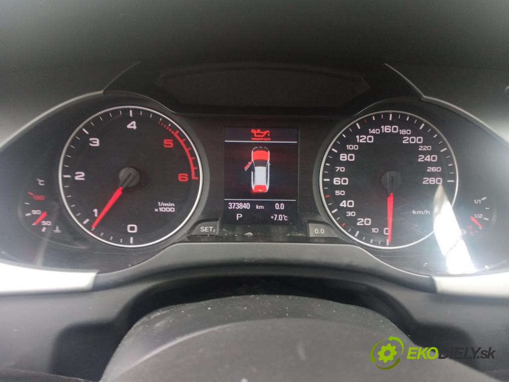 AUDI A4 Avant (8K5, B8) KOMBI 2010 105,00 2.0 TDI - CAGA 1968,00 Prístrojovka elektrický 8K0920930N ; 580002371409