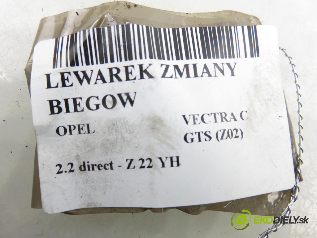 OPEL VECTRA C GTS (Z02) LIFTBACK 2005 114,00 2.2 direct 155 - Z 22 YH 2198,00 ZVEDÁK: 13130909GW
