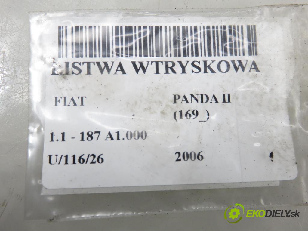 FIAT PANDA (169_) HB 2006 40,00 1.1 54 - 187 A1.000 1108,00 Lišta vstrekovacia 3219018301 (Vstrekovacia lišta)