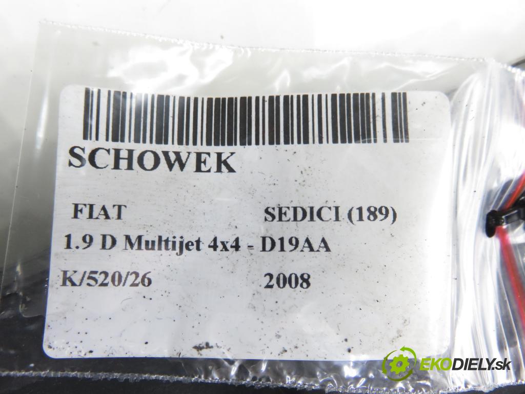 FIAT SEDICI (189_) CROSSOVER 2008 88,00 1.9 D Multijet 120 4x4 - D19AA 1910,00 přihrádka kastlík 7341179J1