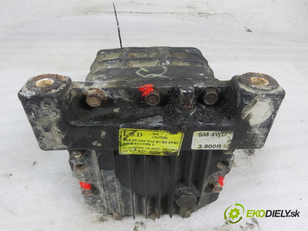 HYUNDAI SANTA FÉ I (SM) SUV 2004 127,00 2.7 V6 4x4 - G6BA 2656,00 ,diferenciál 3008R ; SM4WD