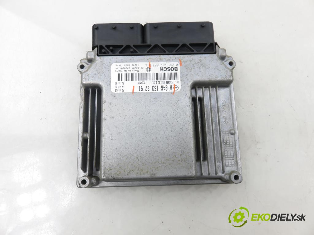 MERCEDES-BENZ VIANO (W639) VAN 2004 110,00 CDI 2.2 150 - OM 646.982 2148,00 Riadiaca jednotka Motor A6461532791 ; 0281012067