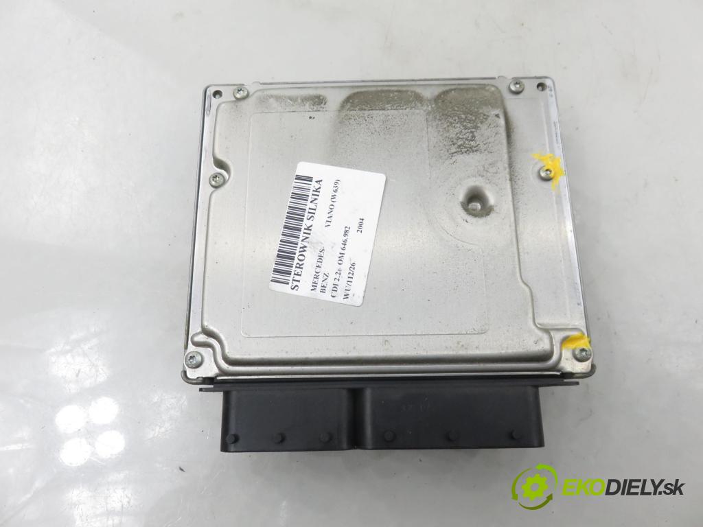 MERCEDES-BENZ VIANO (W639) VAN 2004 110,00 CDI 2.2 150 - OM 646.982 2148,00 Riadiaca jednotka Motor A6461532791 ; 0281012067