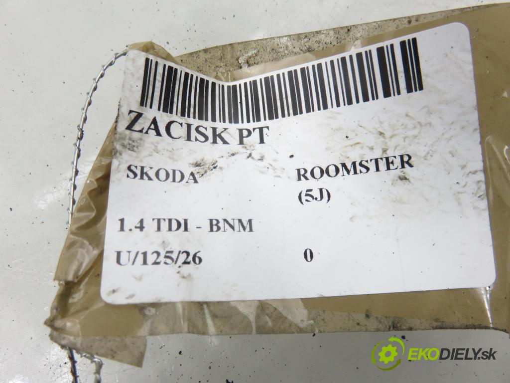 SKODA ROOMSTER (5J) HB 2010 51,00 1.4 TDI - BNM 1422,00 brzdič třmen PT