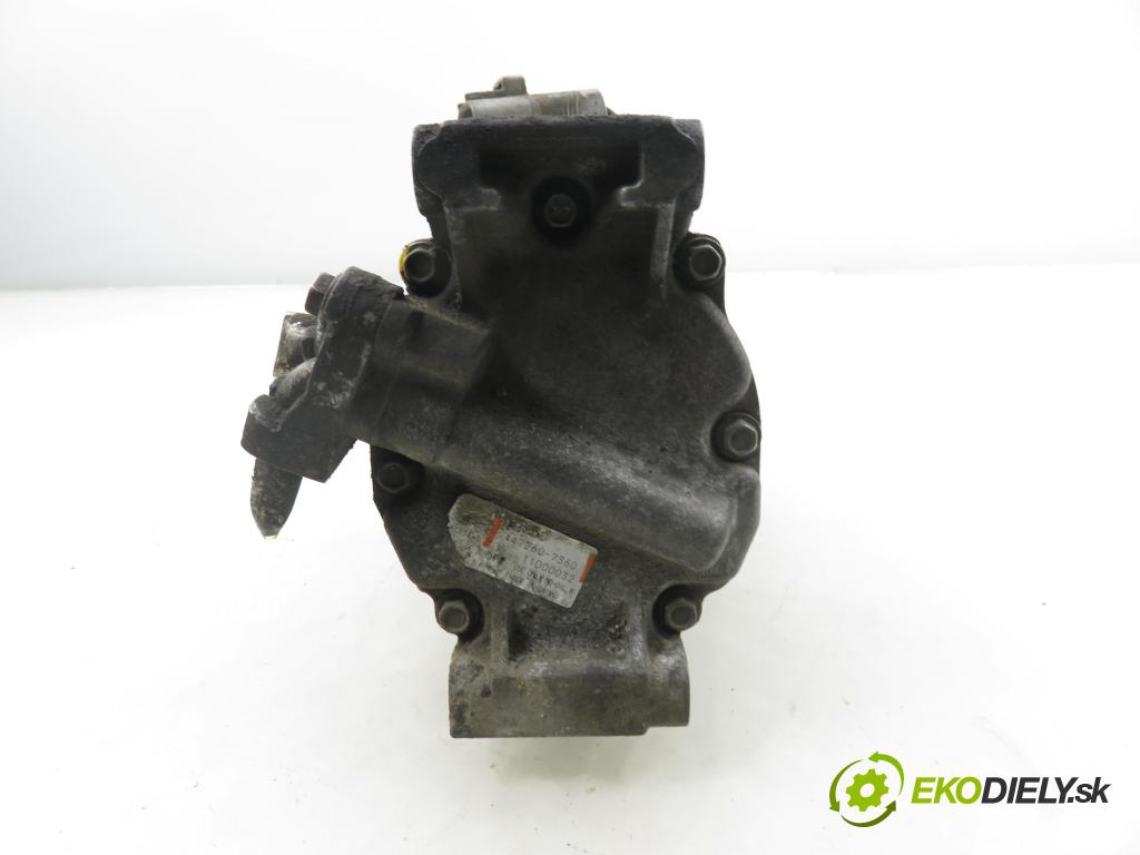 TOYOTA YARIS (_P1_) HB 2004 55,00 1.4 D-4D (NLP10_) - 1ND-TV 1364,00 KOMPRESOR: klimatizace 4472607360 (Kompresor klimatizace)