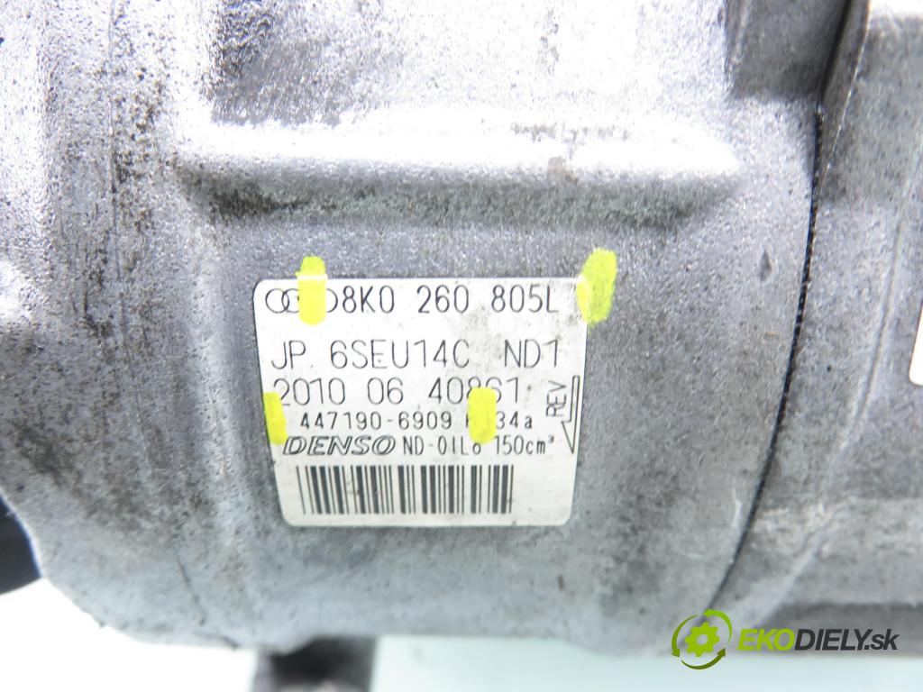 AUDI A4 Avant (8K5, B8) KOMBI 2010 105,00 2.0 TDI - CAGA 1968,00 KOMPRESOR: klimatizácie 8K0260805L ; 4471906909 (Kompresor klimatizácie)