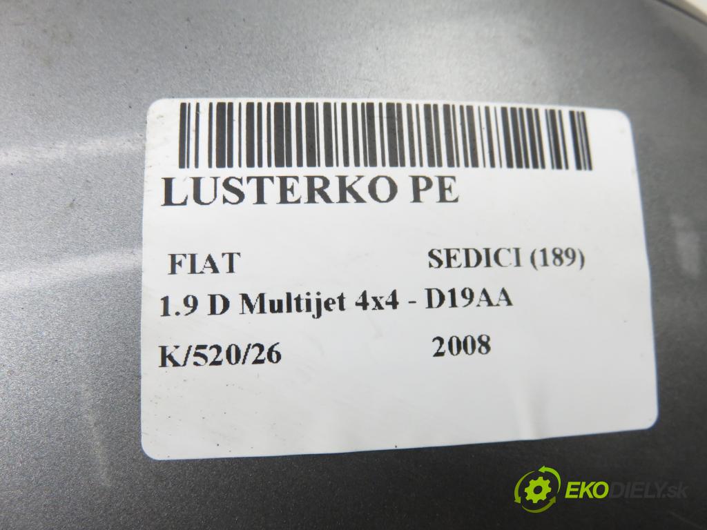 FIAT SEDICI (189_) CROSSOVER 2008 88,00 1.9 D Multijet 120 4x4 - D19AA 1910,00 Spätné zrkadlo 8470179J70