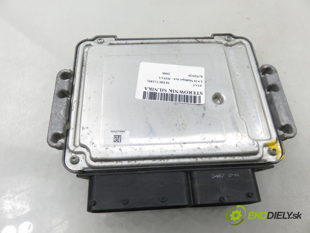 FIAT SEDICI (189_) CROSSOVER 2008 88,00 1.9 D Multijet 120 4x4 - D19AA 1910,00 Riadiaca jednotka Motor 0281012992 ; 51806261