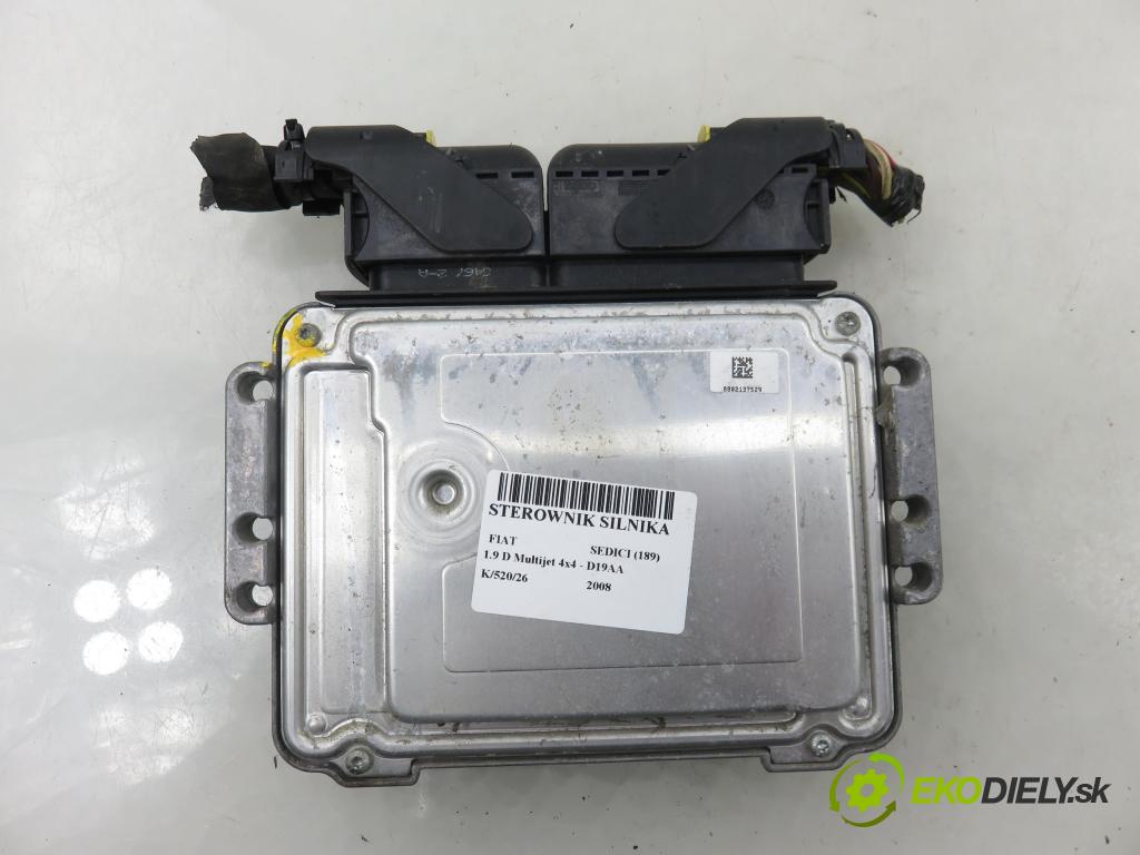 FIAT SEDICI (189_) CROSSOVER 2008 88,00 1.9 D Multijet 120 4x4 - D19AA 1910,00 Riadiaca jednotka Motor 0281012992 ; 51806261