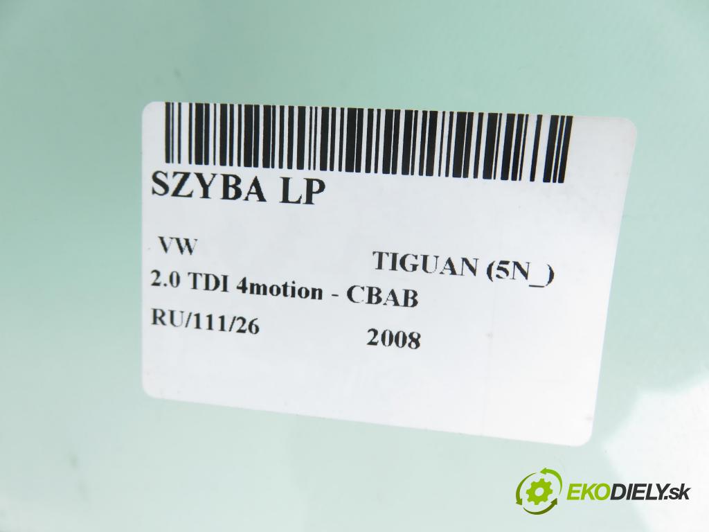 VW TIGUAN (5N_) SUV 2008 103,00 2.0 TDI 4motion - CBAB 1968,00 okno LP
