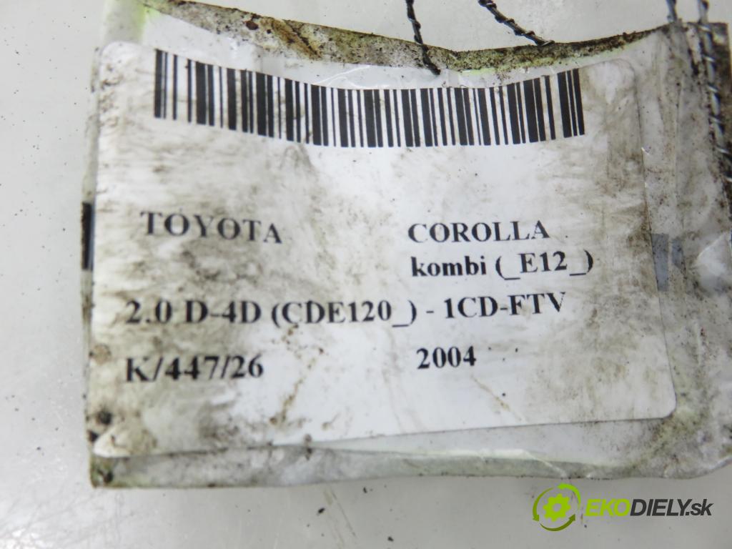 TOYOTA COROLLA kombi (_E12_) KOMBI 2004 66,00 2.0 D-4D (CDE120_) - 1CD-FTV 1995,00 senzor hladiny paliva 7701012340