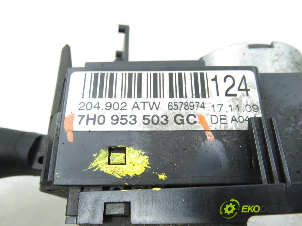 SKODA ROOMSTER (5J) HB 2010 51,00 1.4 TDI - BNM 1422,00 páčka/prepínač 7H0953503GC