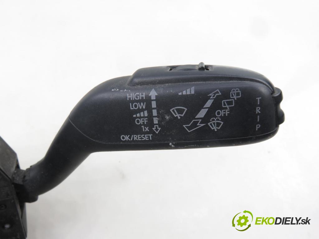 SKODA ROOMSTER (5J) HB 2010 51,00 1.4 TDI - BNM 1422,00 páčka/prepínač 7H0953503GC