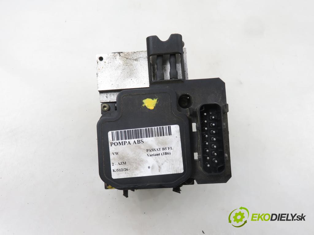 VW PASSAT B5.5 Variant (3B6) KOMBI 2001 85,00 2 - AZM 1984,00 pumpa ABS 0265202401 (Pumpa ABS)