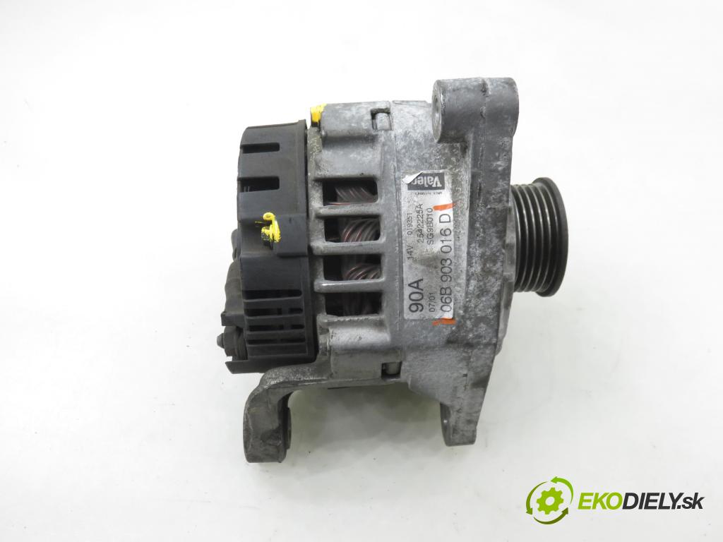 VW PASSAT B5.5 Variant (3B6) KOMBI 2001 85,00 2 - AZM 1984,00 Alternátor 06B903016D (Alternátor)