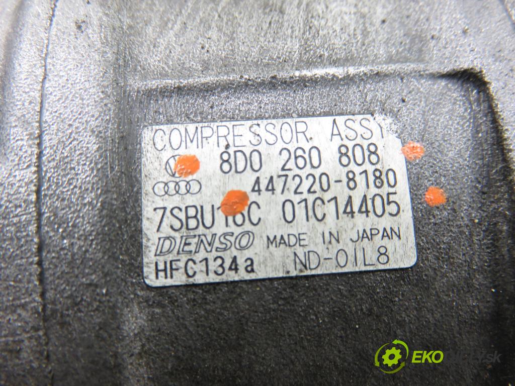 VW PASSAT B5.5 Variant (3B6) KOMBI 2001 85,00 2 - AZM 1984,00 KOMPRESOR: klimatizace 8D0260808 ; 4472208180 (Kompresor klimatizace)