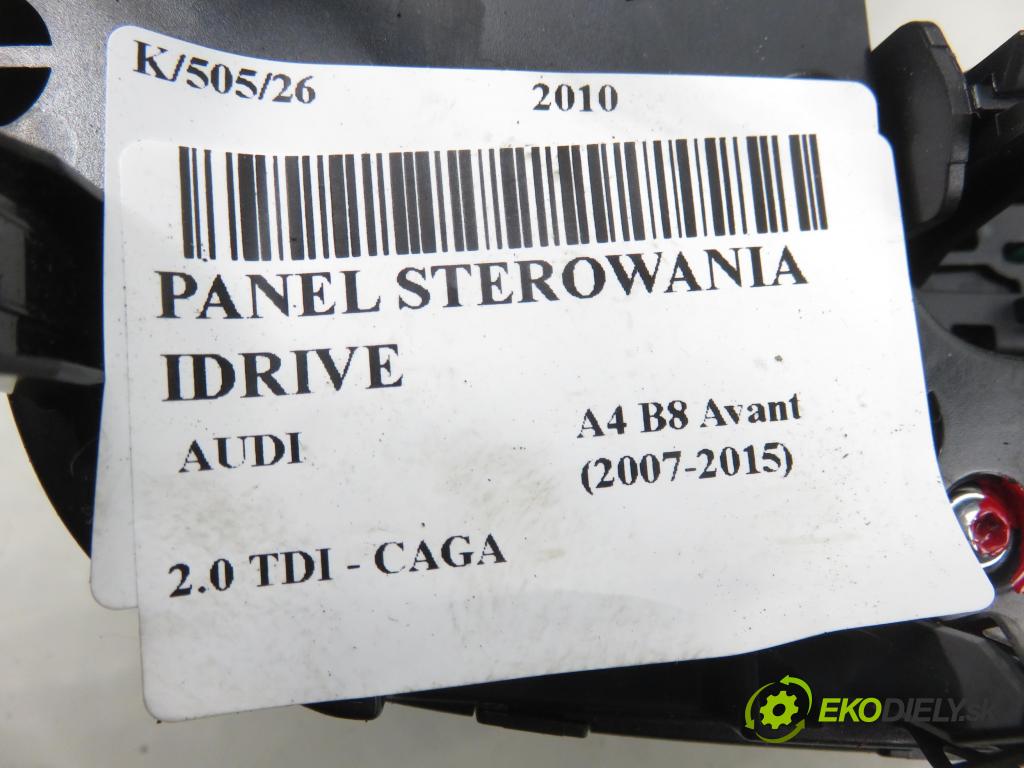 AUDI A4 Avant (8K5, B8) KOMBI 2010 105,00 2.0 TDI - CAGA 1968,00 Panel ovládania IDRIVE 8T0919609WFX
