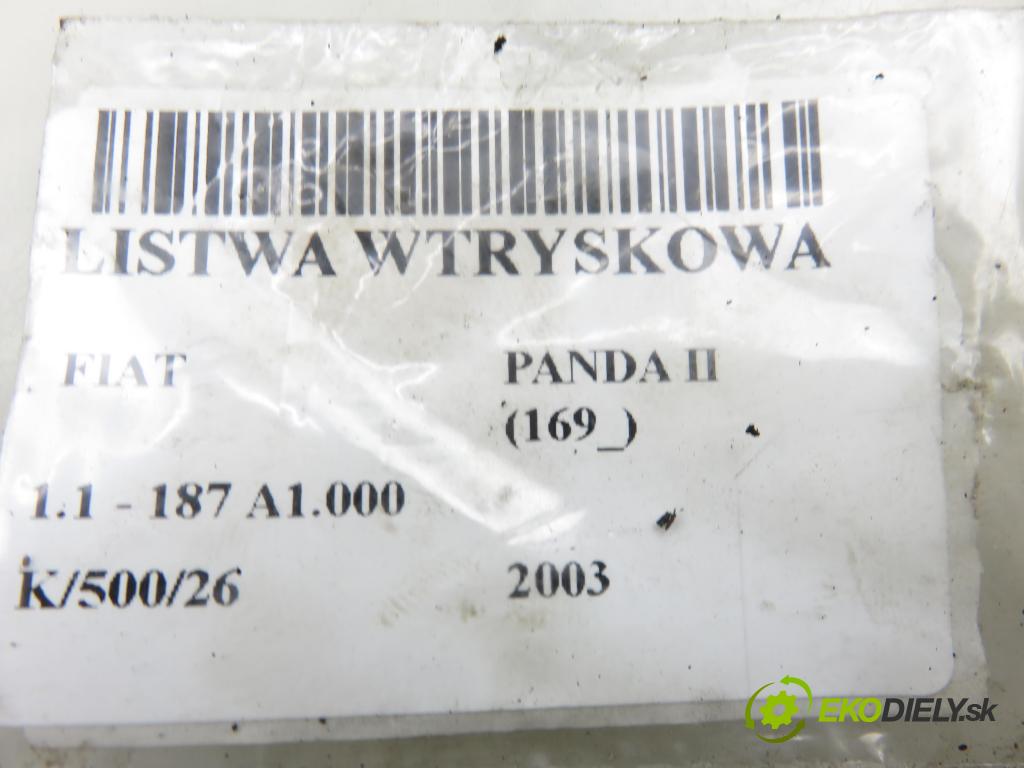 FIAT PANDA (169_) HB 2003 40,00 1.1 54 - 187 A1.000 1108,00 Lišta vstrekovacia 3219018301 ; IWP095 (Vstrekovacia lišta)