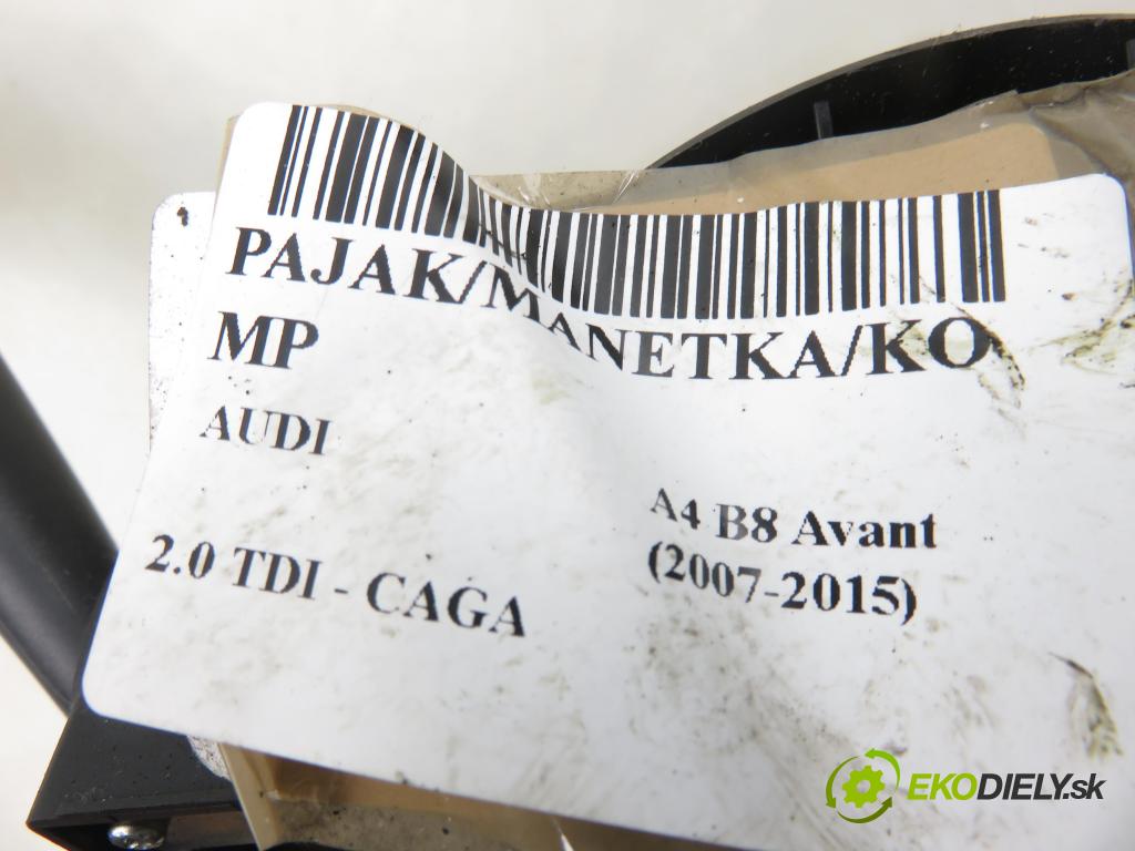 AUDI A4 Avant (8K5, B8) KOMBI 2010 105,00 2.0 TDI - CAGA 1968,00 páčka/prepínač 8K0953502BJ