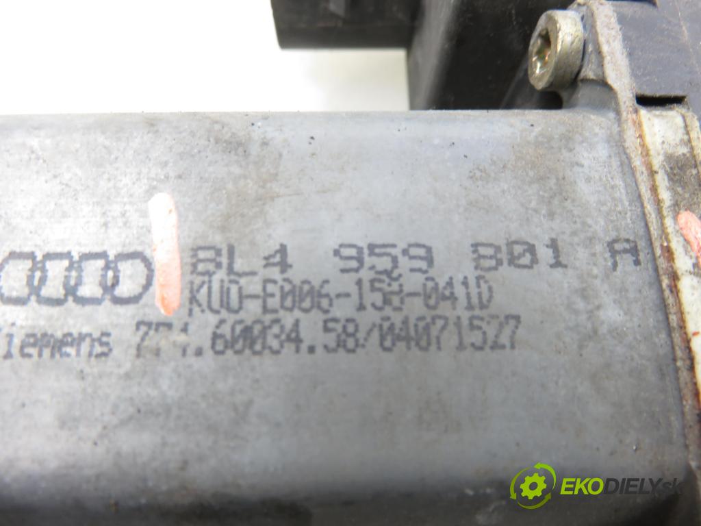 AUDI A3 (8L1) HB 2001 75,00 1.6 - AVU 1595,00 Motorček sťahovania okien LT 8L4959801A