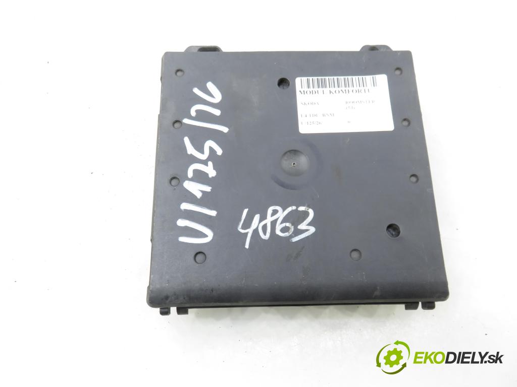 SKODA ROOMSTER (5J) HB 2010 51,00 1.4 TDI - BNM 1422,00 MODUL komfortu 6Q1937049F ; 5WK48217