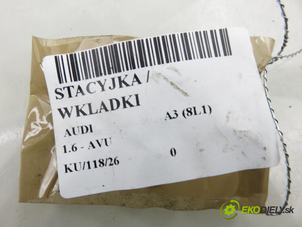 AUDI A3 (8L1) HB 2001 75,00 1.6 - AVU 1595,00 spínačka / VLOŽKY 4B0905851C