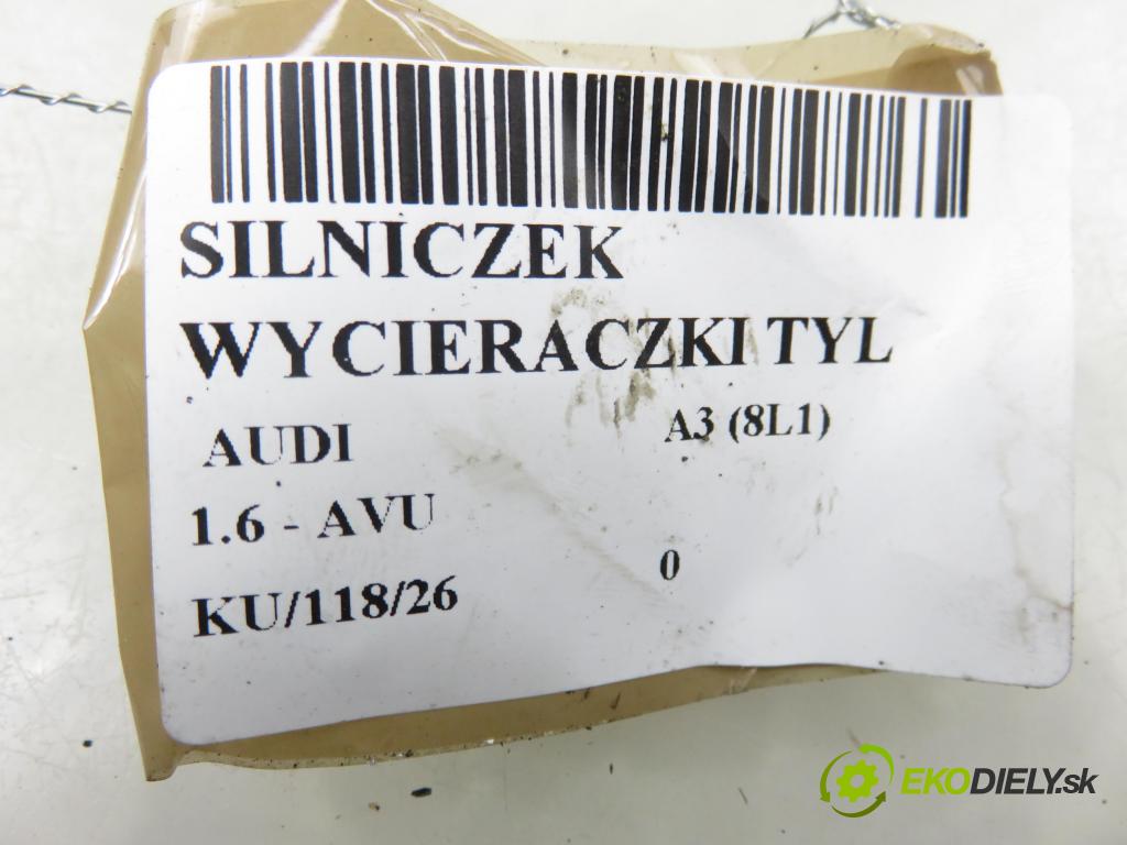 AUDI A3 (8L1) HB 2001 75,00 1.6 - AVU 1595,00 Motorček stierače zadné 8L0955711B