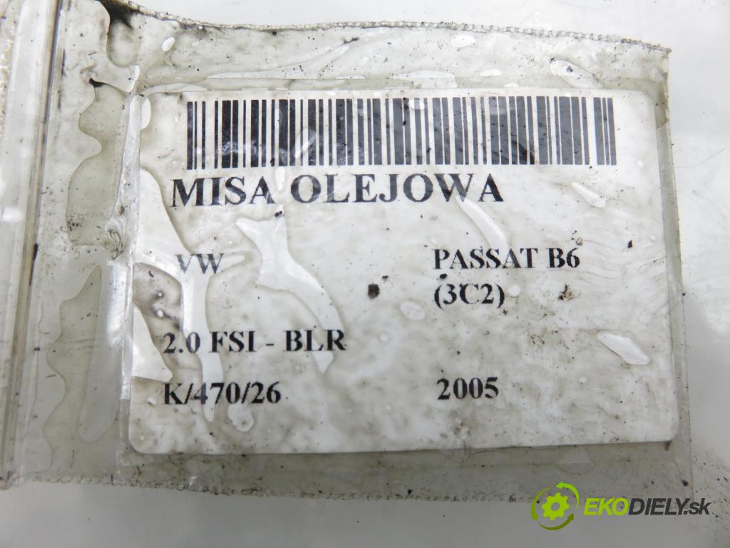 VW PASSAT B6 (3C2) SEDAN 2005 110,00 2.0 FSI - BLR 1984,00 Vaňa olejová  (Olejová vaňa)