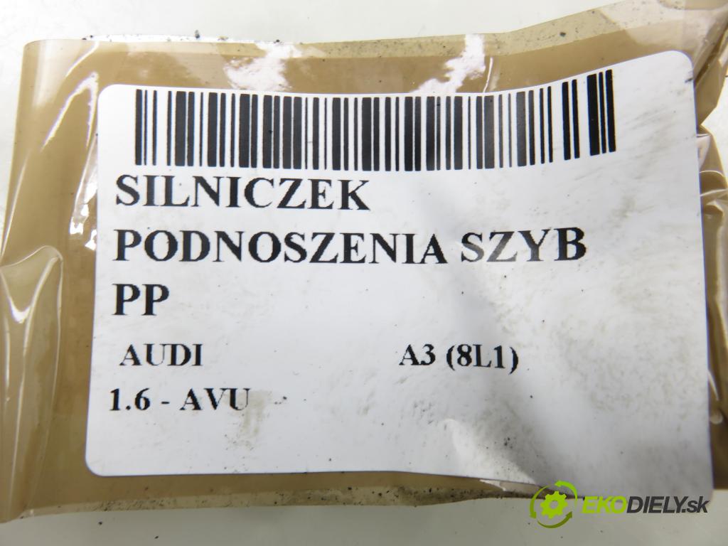 AUDI A3 (8L1) HB 2001 75,00 1.6 - AVU 1595,00 Motorček sťahovania okien PP 8L4959802C
