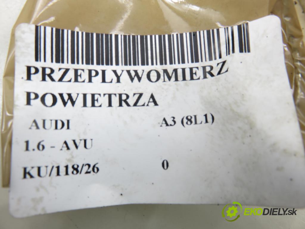 AUDI A3 (8L1) HB 2001 75,00 1.6 - AVU 1595,00 váha vzduchu vzduchu 06A906461B ; AFH60103