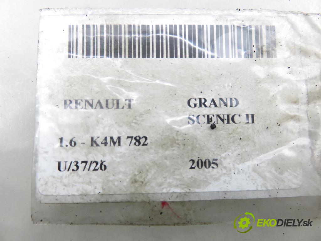 RENAULT GRAND SCENIC II (JM0/1_) VAN 2005 83,00 1.6 - K4M 782 1598,00 Koleso vačky Vačkový hriadeľ: 743272