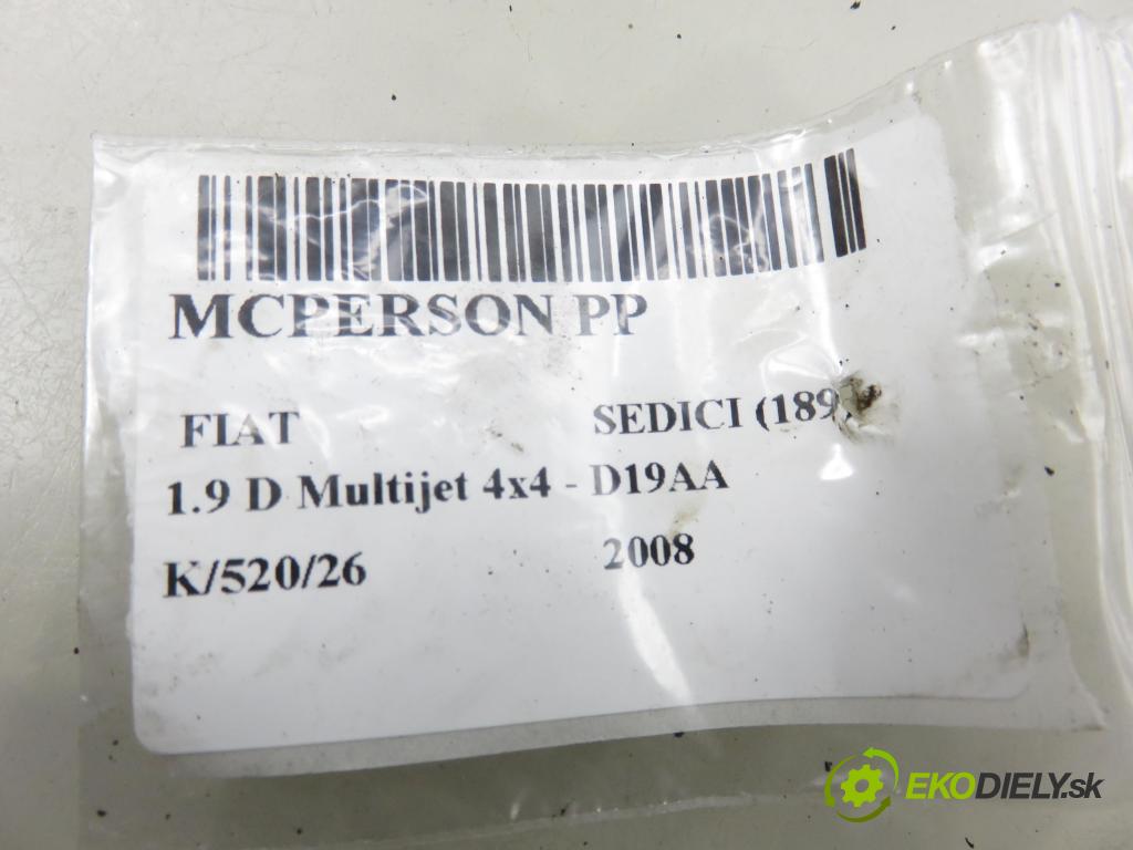 FIAT SEDICI (189_) CROSSOVER 2008 88,00 1.9 D Multijet 120 4x4 - D19AA 1910,00 MCPERSON PP 