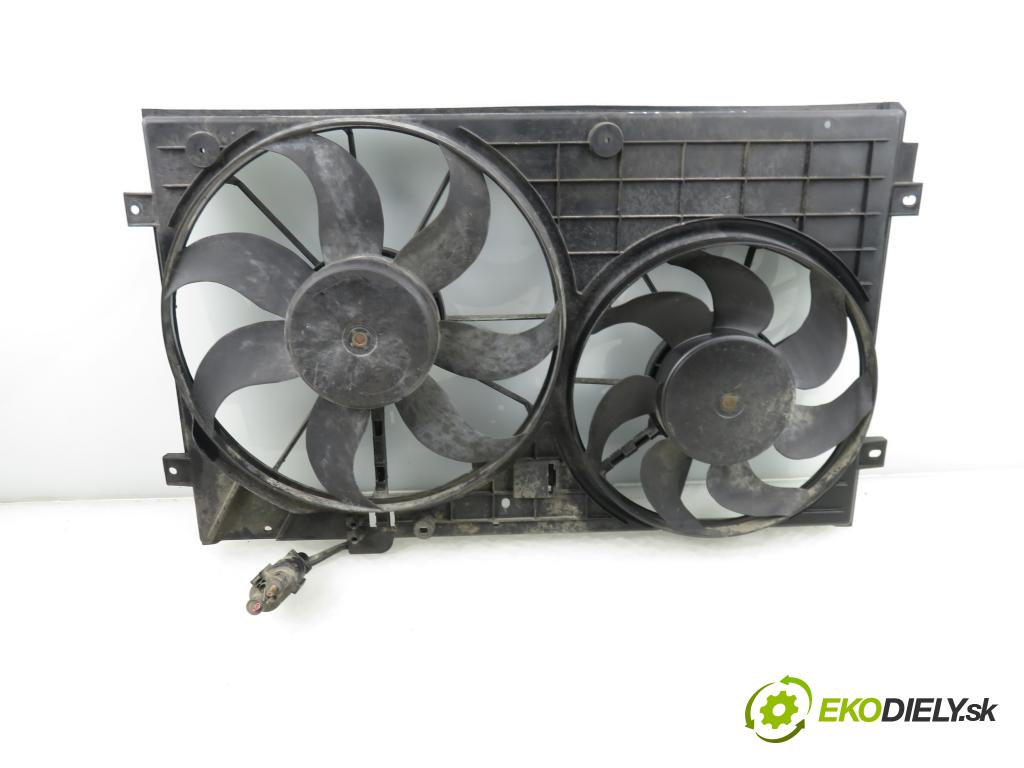 AUDI A3 (8P1) HB 2003 77,00 1.9 TDI PD 105 - BKC 1896,00 Ventilátor chladič klíma/voda 1K0121207BB