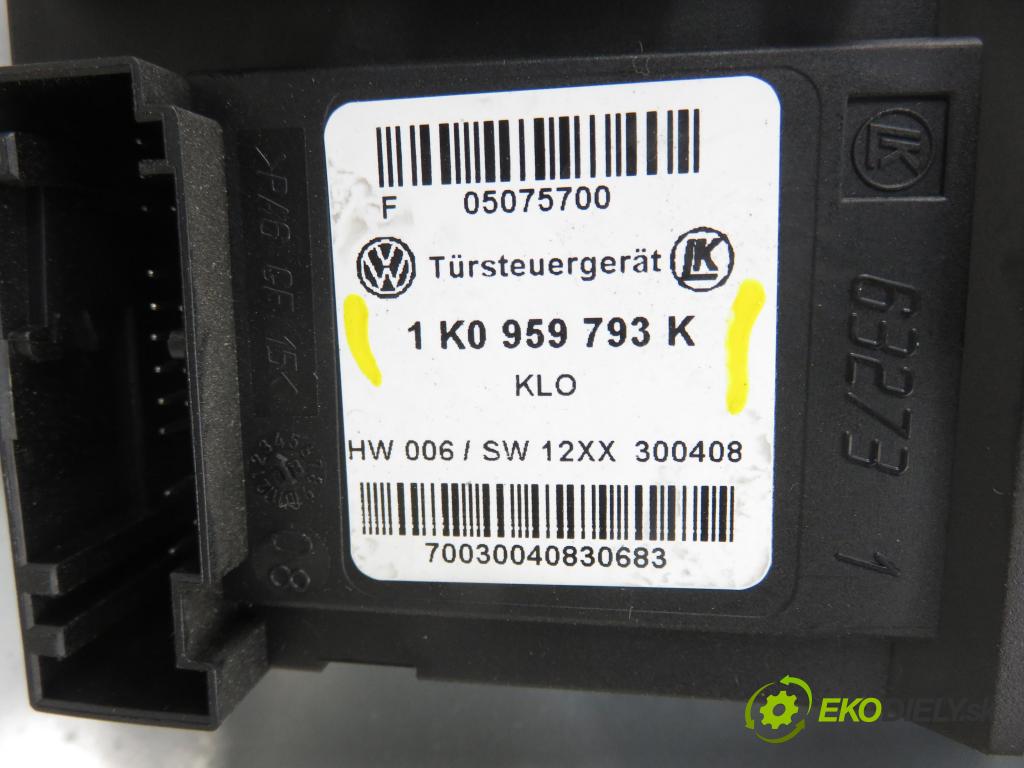 VW TIGUAN (5N_) SUV 2008 103,00 2.0 TDI 4motion - CBAB 1968,00 Mechanizmus okien 5N1837729A ; 5N0959701A ; 1K0959793K