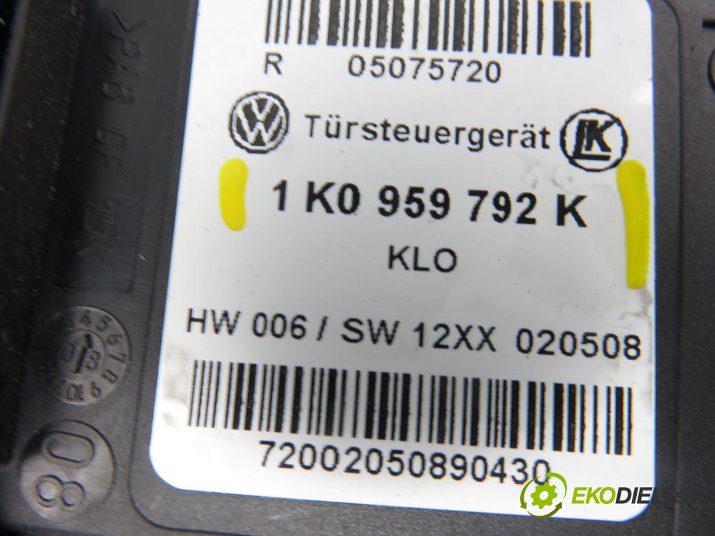 VW TIGUAN (5N_) SUV 2008 103,00 2.0 TDI 4motion - CBAB 1968,00 Mechanizmus okien 5N0959702A ; 5N1837730A ; 1K0959792K