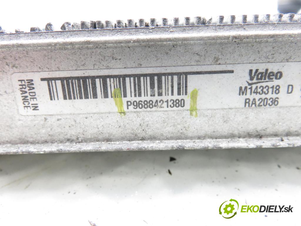 PEUGEOT 508 SW I (8E_) KOMBI 2011 115,00 1.6 THP - 5FV (EP6CDT) 1598,00 chladič vody 9688421380