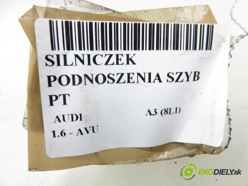 AUDI A3 (8L1) HB 2001 75,00 1.6 - AVU 1595,00 Motorček sťahovania okien pravé zadné 8L4959802A