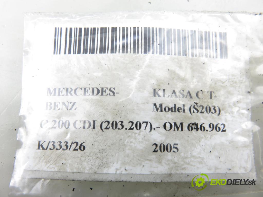MERCEDES-BENZ KLASA C T-Model (S203) KOMBI 2005 90,00 C 200 CDI (203.207) 122 - OM 646.962 2148,00 snímač oleje 0061532828 ; 25571000