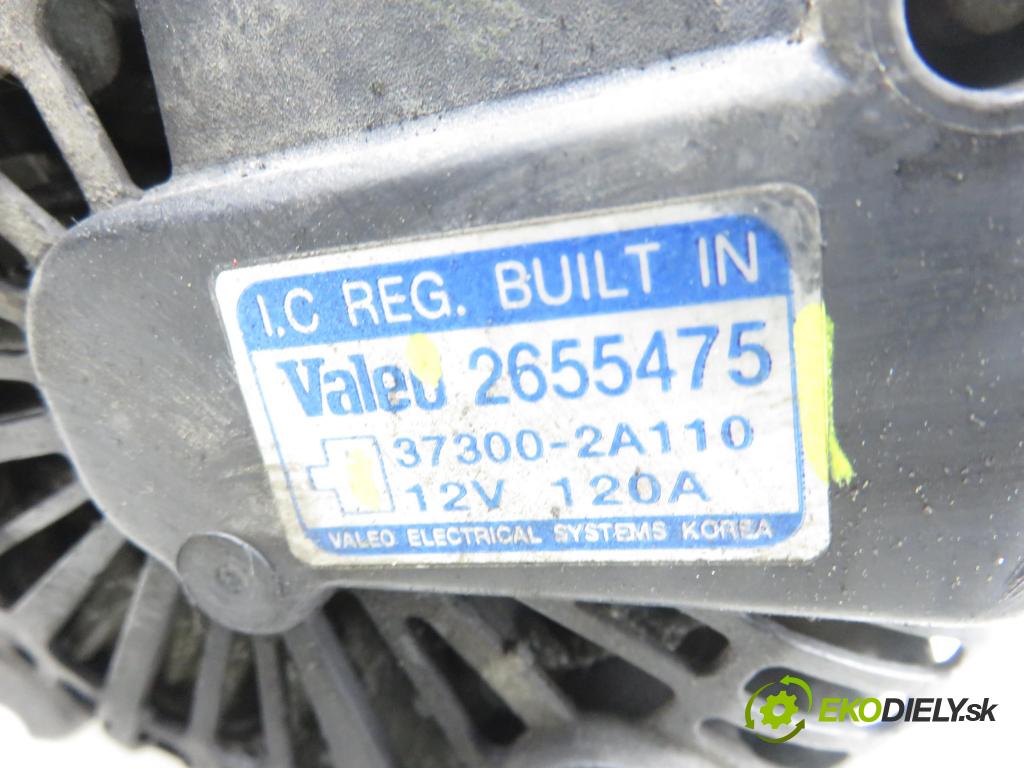 HYUNDAI i30 (FD) HB 2008 85,00 1.6 CRDi - D4FB 1582,00 Alternátor 373002A110 ; 2655475 (Alternátor)